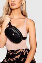 Boohoo Bee Quilted Belt Bag