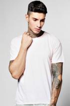 Boohoo Ombre Bleach T-shirt Pink