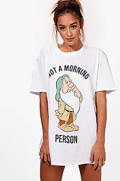 Boohoo Harriet Disney Sleepy Sleep Shirt