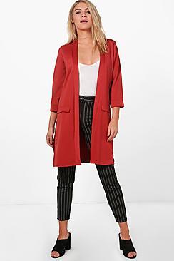 Boohoo Alice Pocket Duster Coat