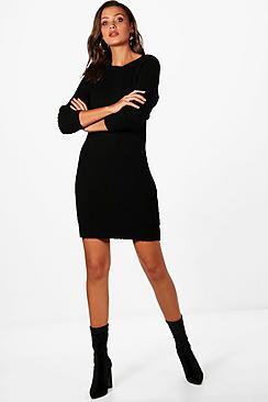 Boohoo Tall Soft Knit Jumper Dress