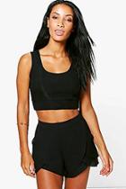 Boohoo Charlotte Layered Frill Shorts
