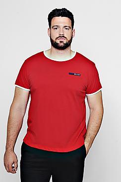 Boohoo Big And Tall Man Sport T-shirt