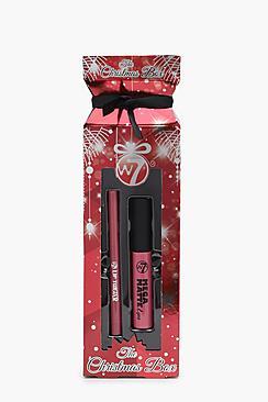 Boohoo The Christmas Box Matte Lipstick And Lip Liner