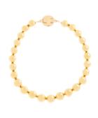 Brooks Brothers Gold Bead Toggle Necklace