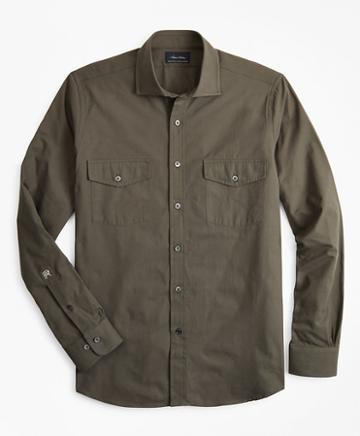 Riccardo Pozzoli For Brooks Brothers: The Military Shirt