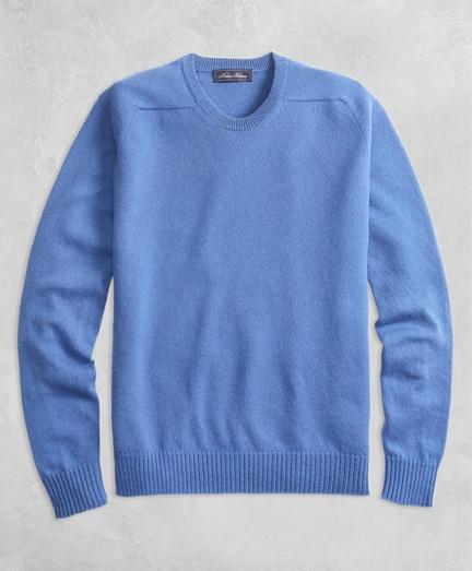 Brooks Brothers Golden Fleece 3-d Knit Cashmere Crewneck Sweater