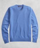 Brooks Brothers Golden Fleece 3-d Knit Cashmere Crewneck Sweater