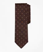 Brooks Brothers Men's Paisley & Floral Silk Jacquard Slim Tie