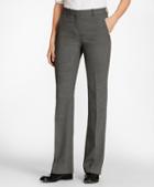 Brooks Brothers Petite Bird's-eye Stretch-wool Pants