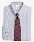 Brooks Brothers Men's Original Polo Button-down Oxford Relaxed Fit Dress Shirt, Candy Stripe