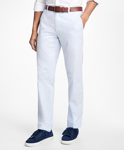 Brooks Brothers Stripe Seersucker Chinos