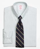 Brooks Brothers Men's Regular Fit Original Polo Button-down Oxford Stripe Dress Shirt