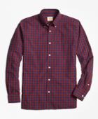 Brooks Brothers Men's Buffalo Check Broadcloth Sport Shirt