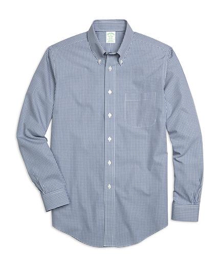 Brooks Brothers Non-iron Milano Fit Micro Gingham Sport Shirt