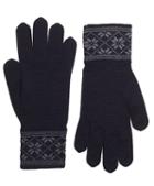 Brooks Brothers Herringbone And Fair Isle Gloves