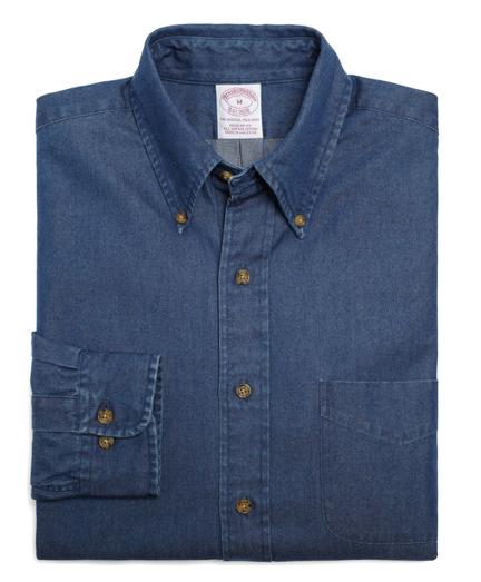 Brooks Brothers Regular Fit Denim Sport Shirt