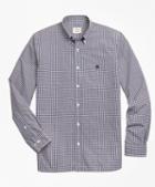 Brooks Brothers Yarn-dyed Gingham Cotton Poplin Sport Shirt