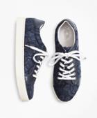 Brooks Brothers Floral Lace Low-top Sneakers
