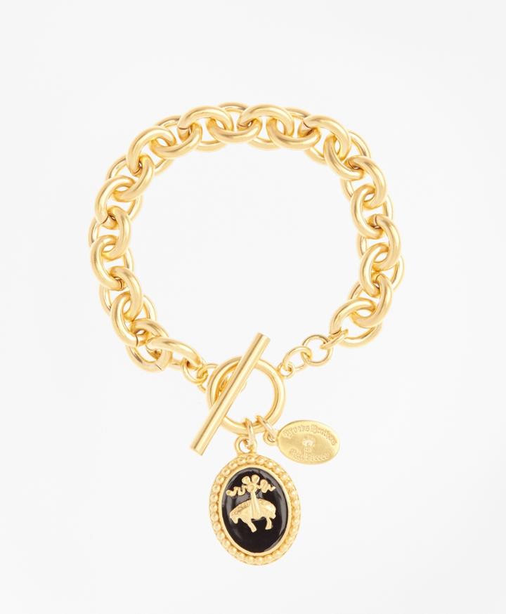 Brooks Brothers Women's Golden Fleece Charm Bracelet