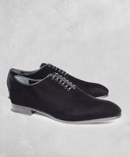 Brooks Brothers Golden Fleece Velvet Formal Shoes