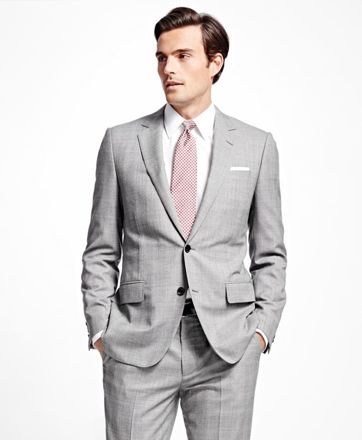 Brooks Brothers Men's Fitzgerald Fit Golden Fleece Plaid With Deco Suit