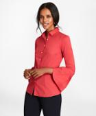 Brooks Brothers Tailored-fit Stretch Cotton Bell-sleeve Shirt