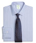 Brooks Brothers Non-iron Milano Fit Hairline Split Stripe Dress Shirt