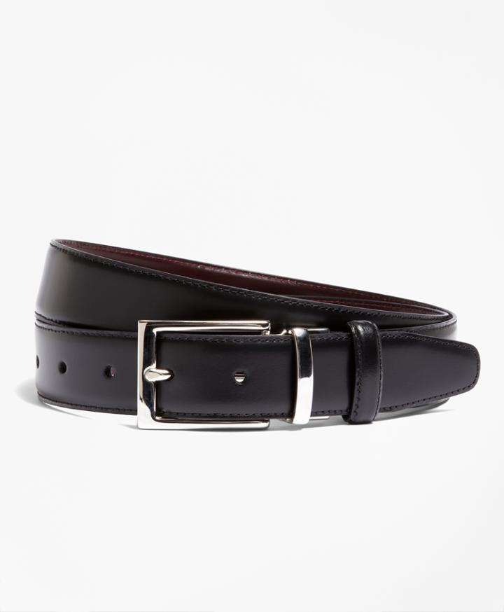 Brooks Brothers Men's Reversible Leather Belt