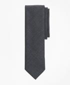 Brooks Brothers Check Wool Twill Tie