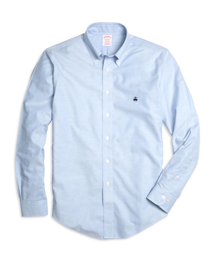 Brooks Brothers Men's Non-iron Madison Fit Oxford Sport Shirt