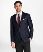 Brooks Brothers Men's Regent Fit Blue Plaid With Deco Sport Coat