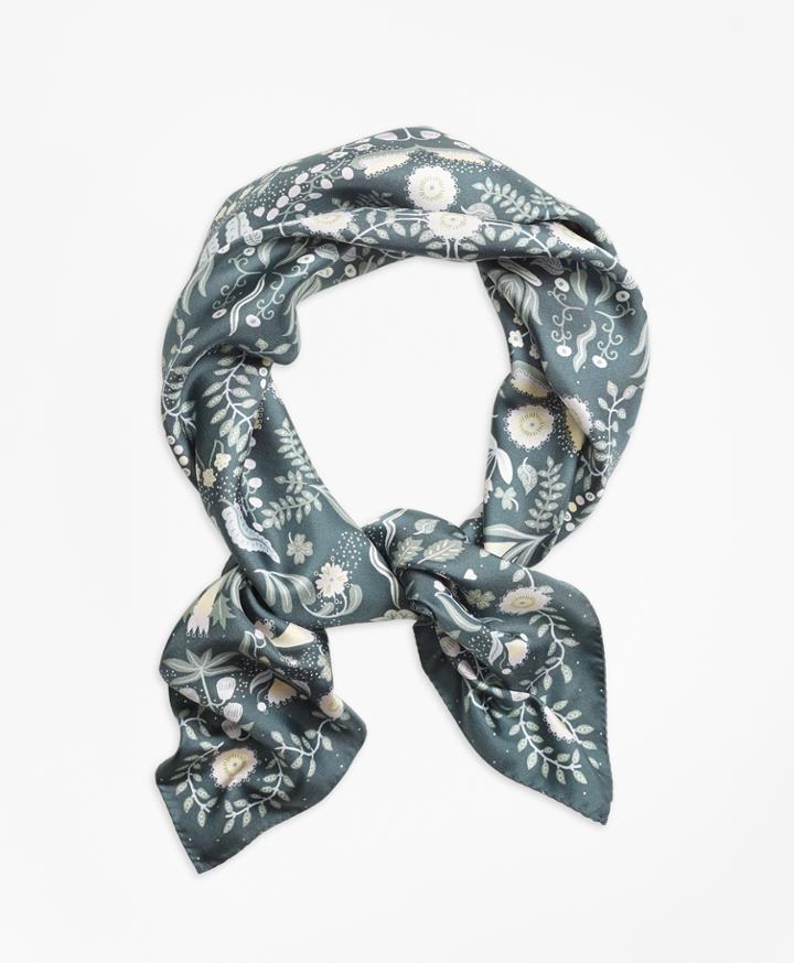 Brooks Brothers Women's Herbarium Scarf