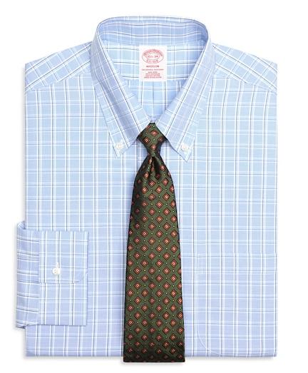 Brooks Brothers Madison Classic-fit Dress Shirt, Non-iron Alternating Twin Check
