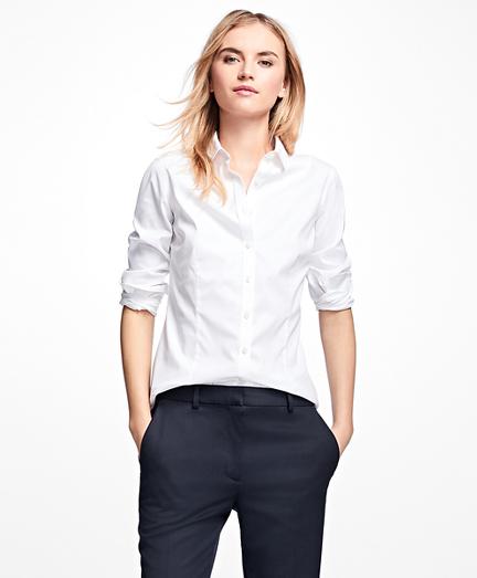 Brooks Brothers Petite Non-iron Tailored-fit Dress Shirt