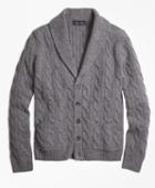 Brooks Brothers Heritage Cable Knit Cardigan