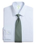 Brooks Brothers Non-iron Milano Fit Ground Stripe Dress Shirt