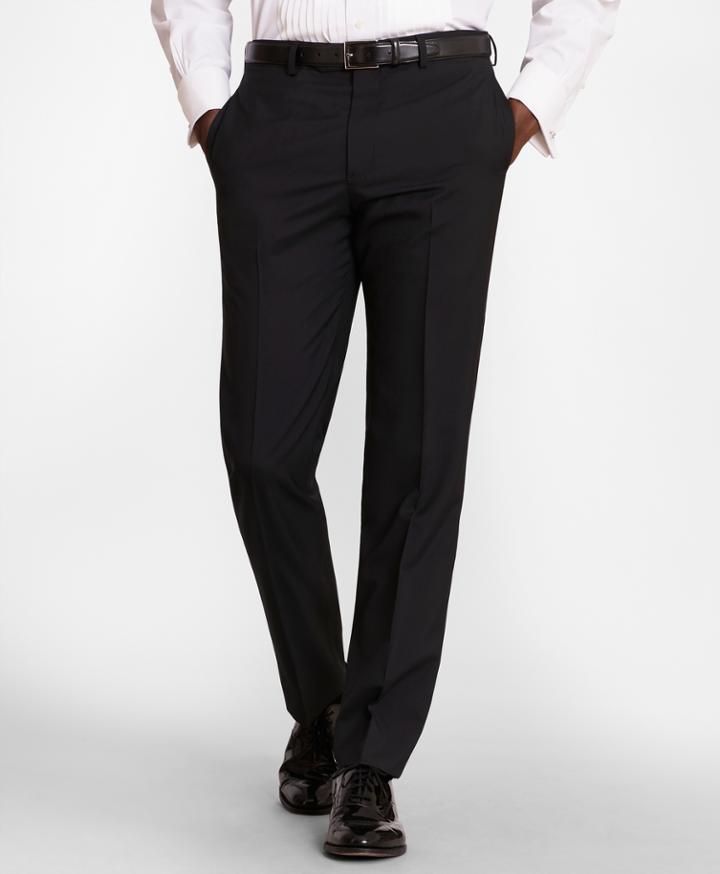Brooks Brothers Men's Brooksgate Regent-fit Wool Tuxedo Pants