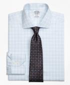 Brooks Brothers Non-iron Regent Fit Sidewheeler Check Dress Shirt