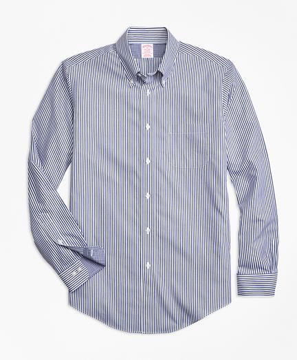 Brooks Brothers Non-iron Madison Fit Bengal Stripe Sport Shirt