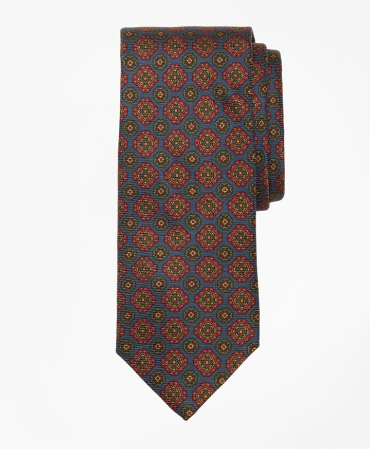 Brooks Brothers Men's Ancient Madder Medallion Tie