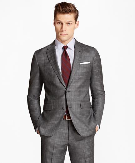 Brooks Brothers Milano Fit Multi-plaid 1818 Suit