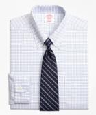 Brooks Brothers Brookscool Madison Classic-fit Dress Shirt, Non-iron Triple Windowpane