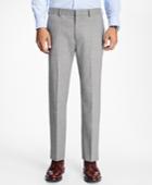 Brooks Brothers Men's Slim-fit Sharkskin Stretch-wool Suit Trousers