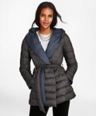 Brooks Brothers Reversible Water-repellent Down-filled Wrap Coat