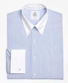 Brooks Brothers Men's Wide Stripe French Cuff Shirt