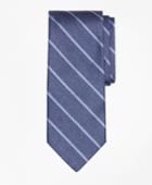 Brooks Brothers Men's Heathered Sidewheeler Stripe Tie