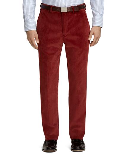 Brooks Brothers Own Make Rust Corduroy Dress Trousers