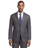 Brooks Brothers Milano Fit Grey Alternating Stripe 1818 Suit