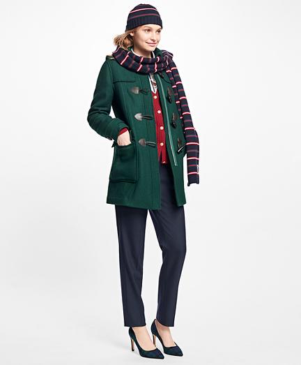 Brooks Brothers Wool Double-faced Toggle Coat